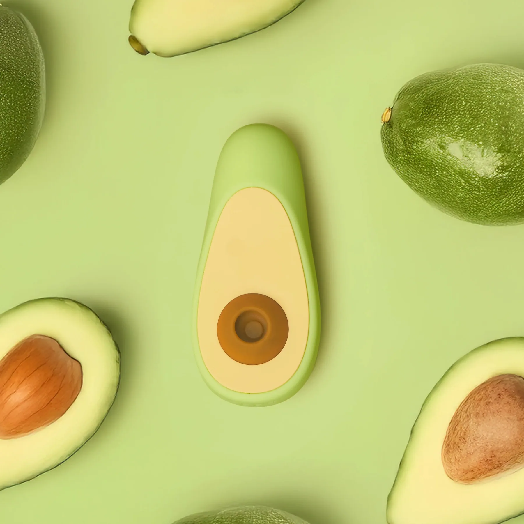 Avocado Sex Toy – front view